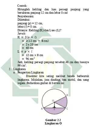 Gambar 2.2  Lingkaran O 