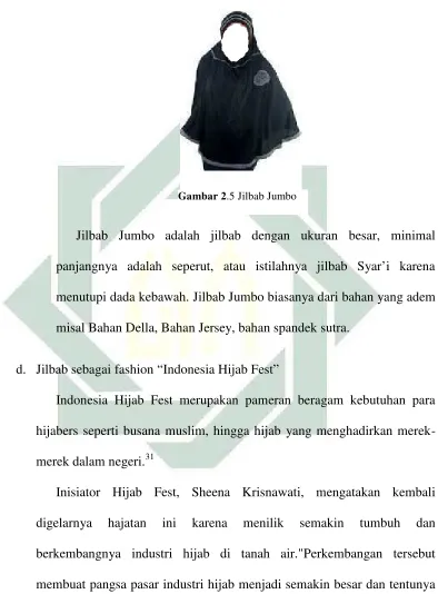 Gambar 2.5 Jilbab Jumbo