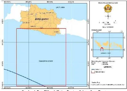 Gambar 4. Peta Wilayah Kajian Perairan Selatan Jawa Barat