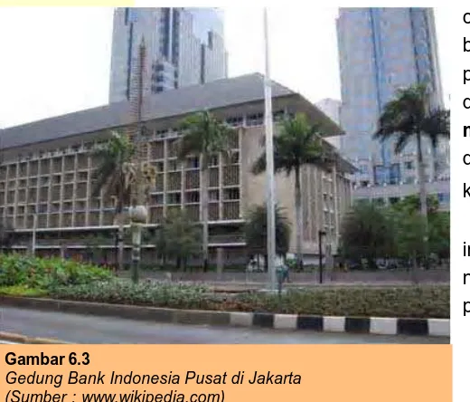 Gambar 6.3Gedung Bank Indonesia Pusat di Jakarta