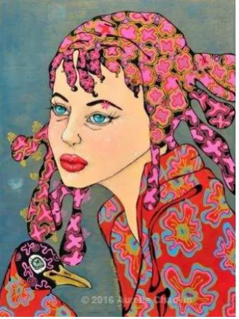 Gambar 2 : Lukisan Aurelie Cauvin 