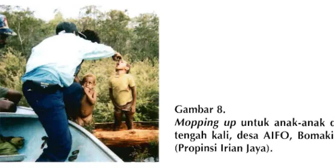 Gambar 8. Mopping up 