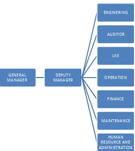 Gambar 2.1 Struktur Organisasi PT. PJB UP Cirata