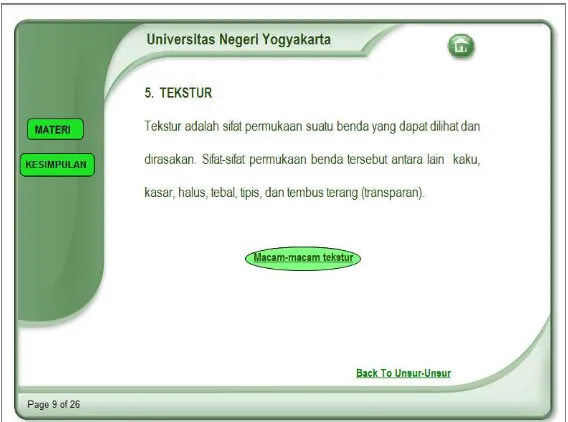 Gambar 16. Tampilan Media  Power Point berbasis Lectora halaman 11 