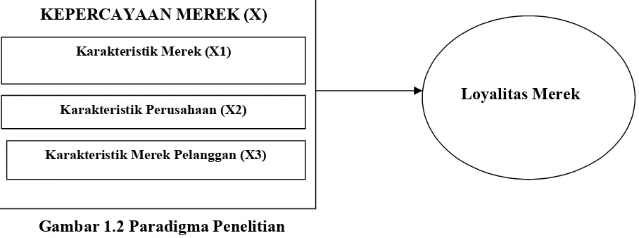 Gambar 1.2 Paradigma Penelitian