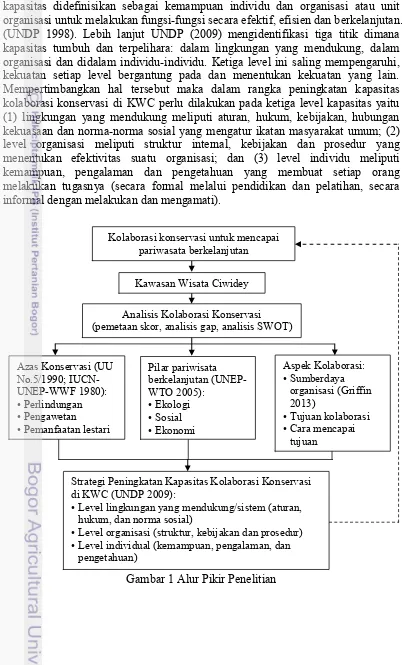 Gambar 1 Alur Pikir Penelitian 