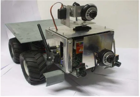 Figure 2.1: Autonomous Explorer Mobile Robot [4] 