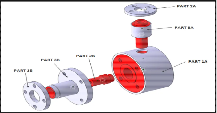 Figure 1.2: Specific Drawing of joining parts [Petronas (2012)]. 