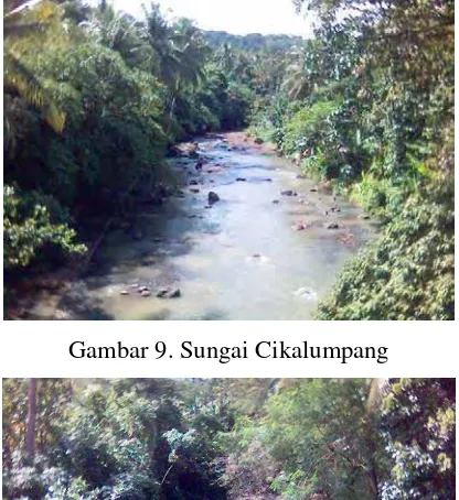 Gambar 9. Sungai Cikalumpang 
