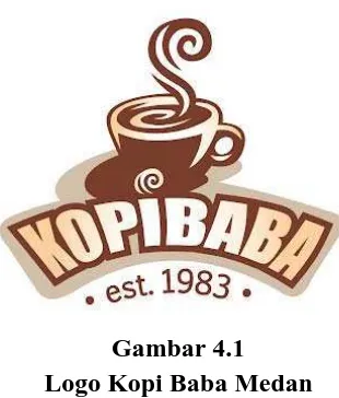Gambar 4.1 Logo Kopi Baba Medan 