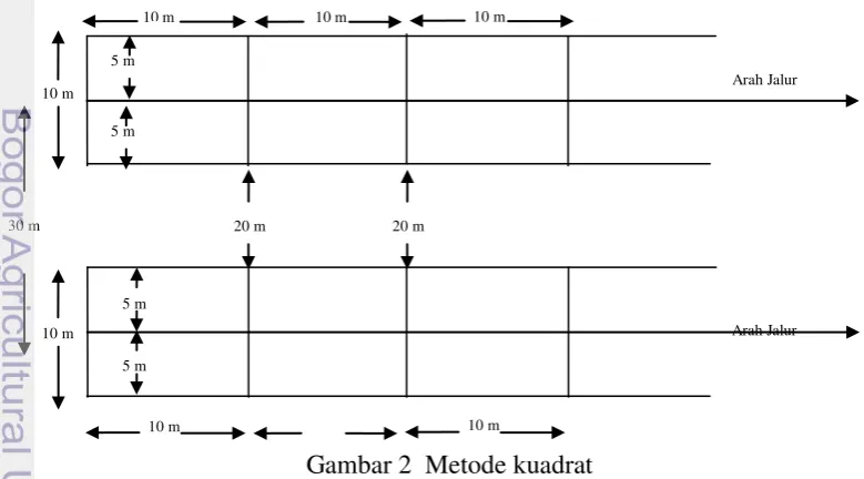 Gambar 2  Metode kuadrat 