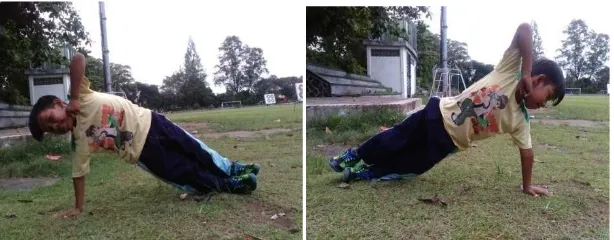 Gambar 6. Side plank position 