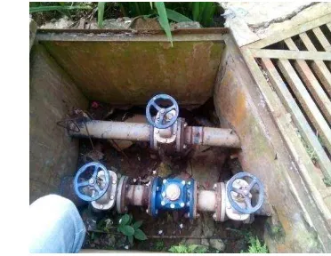 Gambar 5.  Sub-meter konsumsi air  