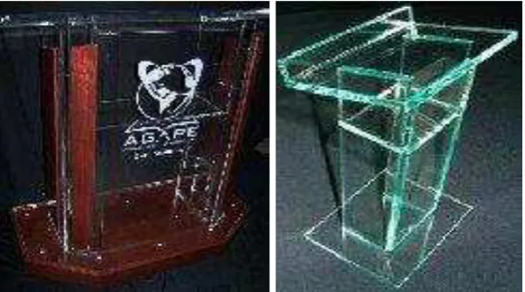 Figure 2.3 : Acrylic Based Rostrum  