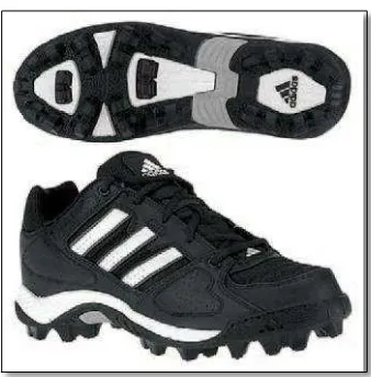 Figure 2.3: Moulded Studs of Soccer Shoe (Caselli, 2006) 