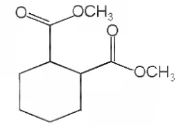 Gambar 5. Struktur molekul dimetil ftalat (Anonimc, 2006) 