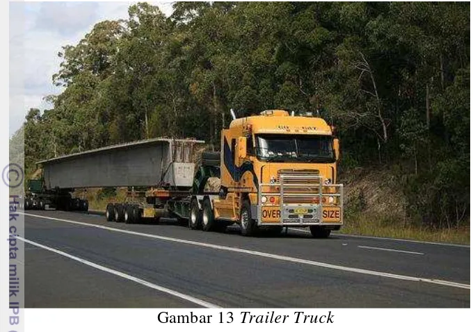 Gambar 13 Trailer Truck 