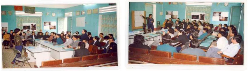 Figure 4: Training on self survey, priority selection and work execution 