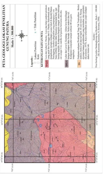 Gambar 1. Peta Geologi Gunung Patuha 