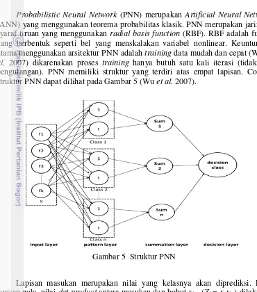 Gambar 5  Struktur PNN 