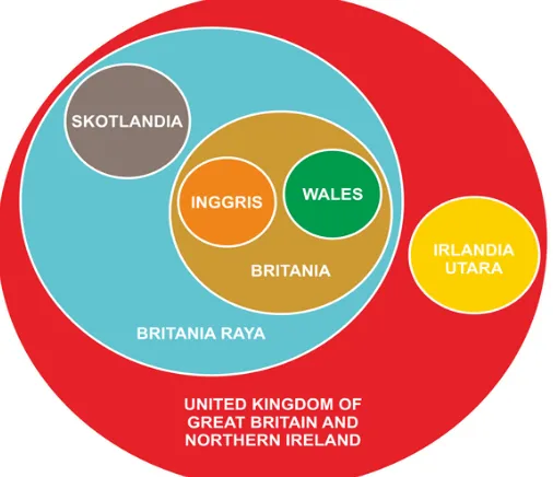 Gambar 2.1 Peta The United Kingdom  