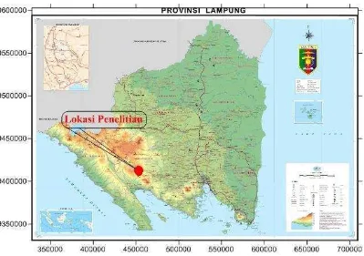 Gambar 2.1. Peta Lokasi Daerah Penelitian (Hermawan dkk, 2003) 
