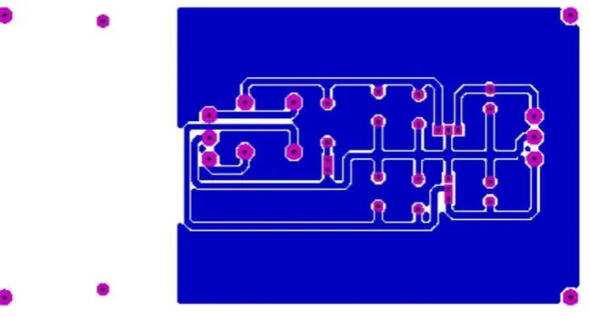 Gambar 3.5. Layout Power supply. 