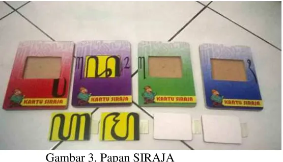 Gambar 3. Papan SIRAJA 