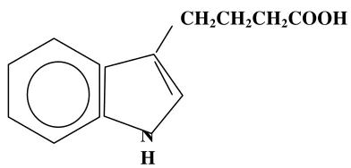 Gambar 1. Struktur Kimia IBA 