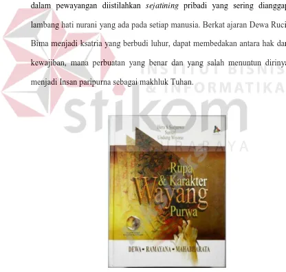 Gambar 3.3 Buku Rupa dan Karakter Wayang Purwa (Sumber: http://jualbukulamabekas.blogspot.co.id/2013/04/rupa-dan-