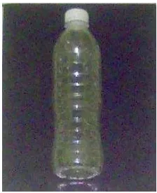 Gambar 14. Botol air mineral bekas 