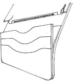 Gambar 53. Ukuran desain long wallet 3 