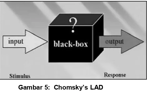 Gambar 5:  Chomsky’s LAD 