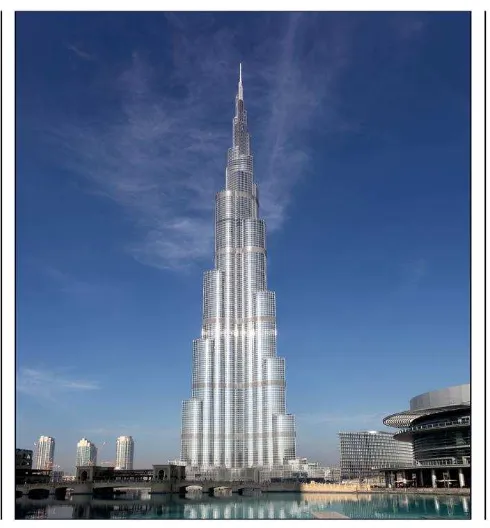 Gambar 1: Burj Khalifa Sumber: http://www.burjdubaiskyscraper.com/2010/02/burj0902.jpg 