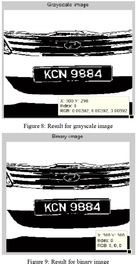 Figure 8: Result for grayscale image 