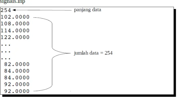 Gambar 3. File input (signals.inp)  