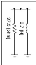 Figure 2.2: Passive Ferroresonance Suppression Circuit 