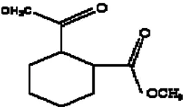 Gambar 2. Struktur Dimetil Ftalat (MERCK, 1999) 