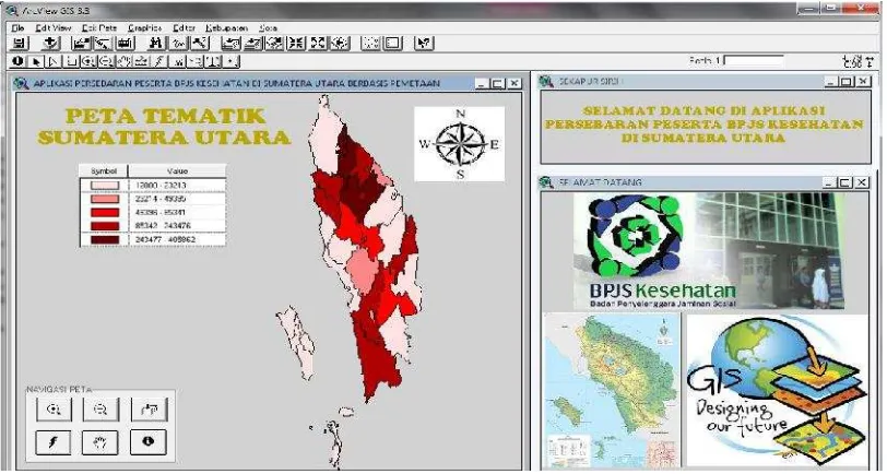 Gambar 7. Informasi Jumlah Kepesertaan Pada Kabupaten Dairi