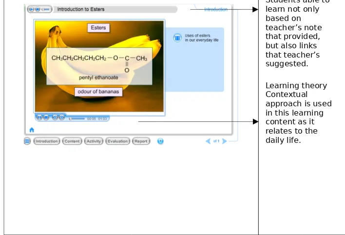Figure 5 Learning Content links in Document Module from external websites (http://spp.moe.edu.my ) as learning 