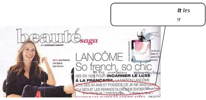 Gambar 6. IIklan Parfumm Lancôme 