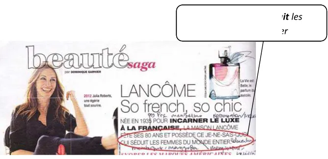 Gambar 6. IIklan Parfumm Lancôme 