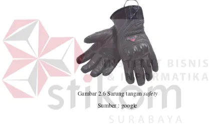 Gambar 2.6 Sarung tangan safety 