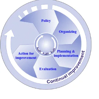 Figure 2.   Main elements of the OSH management system
