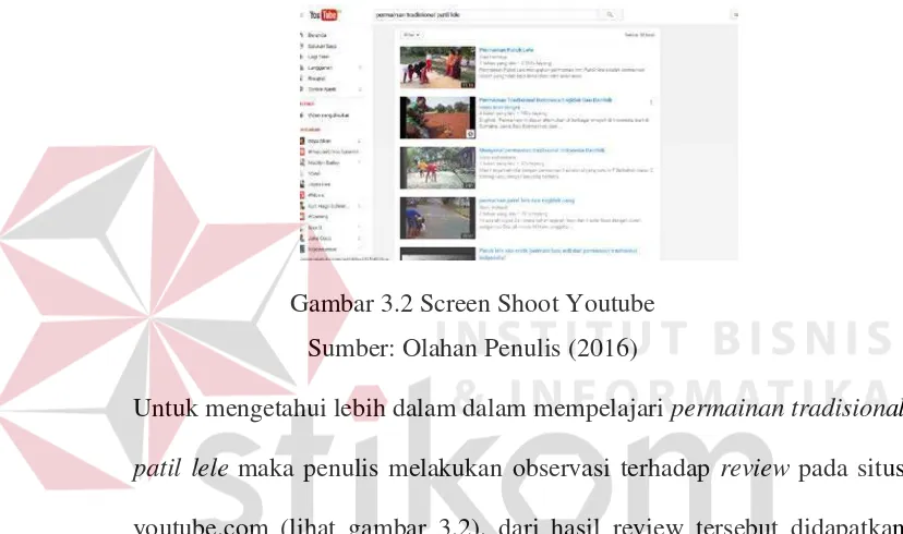 Gambar 3.2 Screen Shoot Youtube 