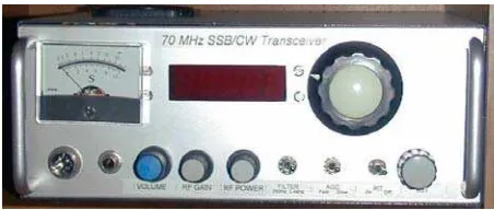 Gambar 4.3 Bentuk dari HF SSB Transceiver 