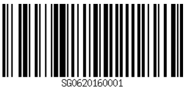Gambar 2.5. Contoh bentuk barcode tipe Code 128. 