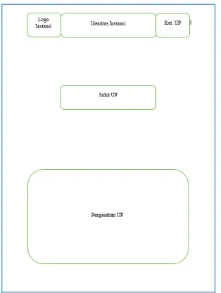 Gambar 4. 4 Contoh format Judul UP 