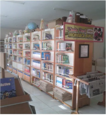 Gambar 9. Penataan Bahan Pustaka 