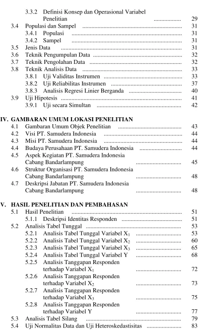 Gambaran Umum Objek Penelitian 